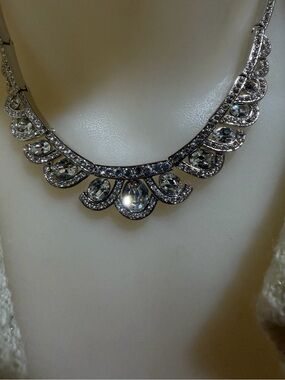Vintage Monet Crystal Necklace